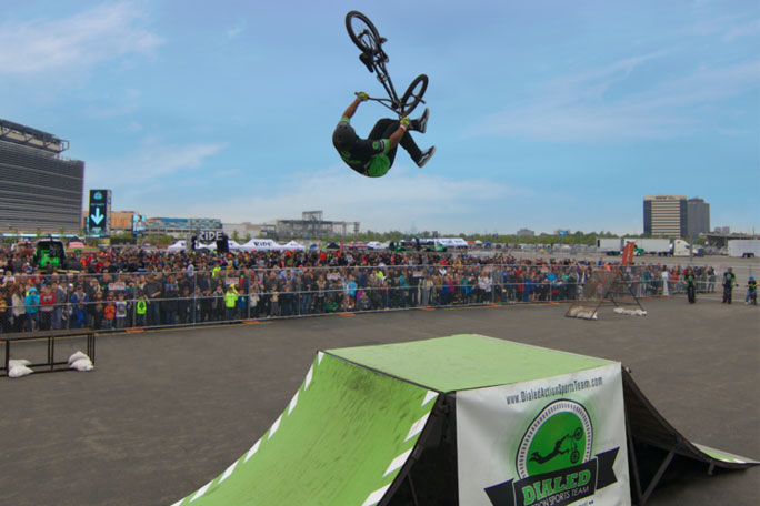 Dialed Action BMX Backflip