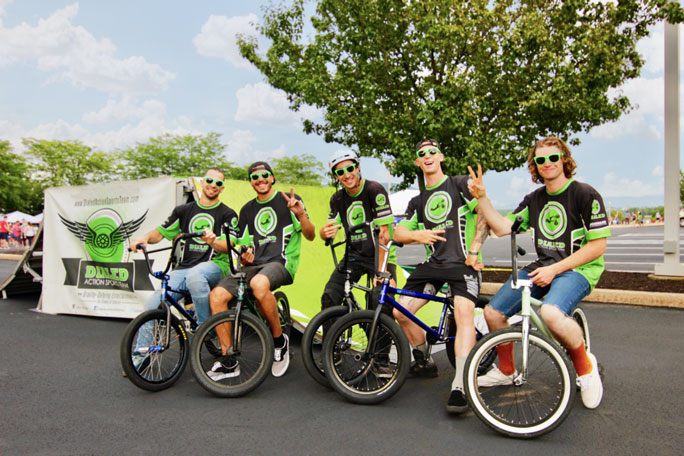 BMX Stunt Show - Dialed Action Team Riders